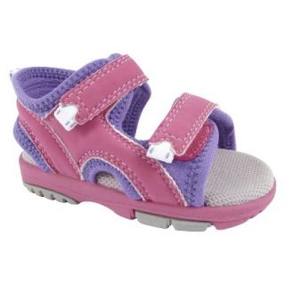 Toddler Girls Natural Steps Rascal Hiking Sandals   Pink 2