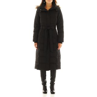 A.N.A Quilted Down Commuter Coat   Talls, Black, Womens