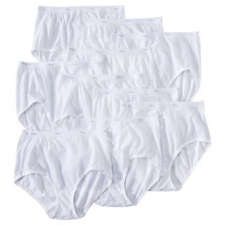 Hanes Womens 10 Pack Cotton Brief PW40WH   Assorted Colors/Patterns 6