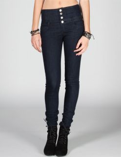 Womens Highwaisted Skinny Jeans Dark Indigo In Sizes 1, 5, 7, 3,