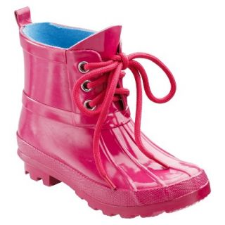 Girls Fisherman Rain Boots   Pink 3