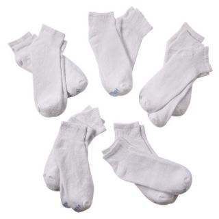 Hanes Girls Basic Ankle Socks   White