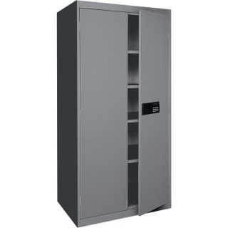 Sandusky Lee Keyless Electronic Cabinet   36 Inch W x 24 Inch D x 72 Inch H,