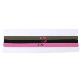 C9 BY CHAMPION 3 Pack Elastic Headwraps   Pink Combo