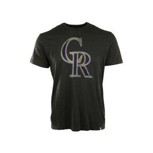 Colorado Rockies 47 Brand MLB Scrum Logo T Shirt