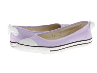 Converse Chuck Taylor All Star Dainty Ballerina Slip On Ox Womens Slip on Shoes (Purple)