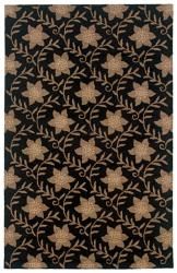 Hand tufted Sovereignty Black Rug (8 X 8 Round)