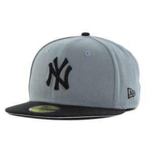 New York Yankees New Era MLB FC Gray Black 59FIFTY Cap