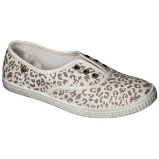 Womens Mad Love Leah Canvas Loafer   Animal Print 10
