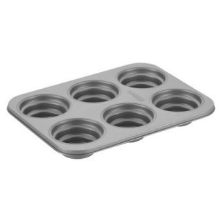 Cake Boss Novelty Bakeware Nonstick 6 Cup Round Cakelette Pan