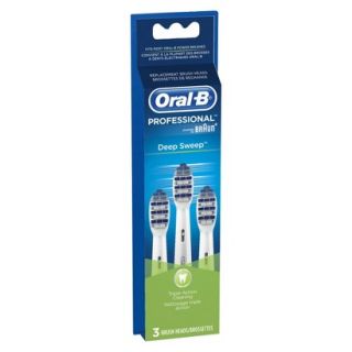 Oral B Deep Sweep Refill  3 Count Replacement Heads