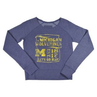 NCAA Kids Michigan Fleece   Grey (M)