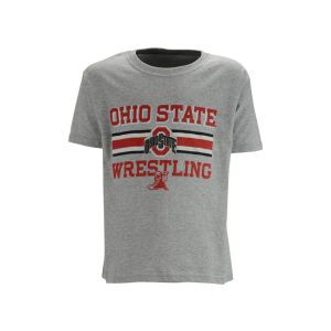 Ohio State Buckeyes J America NCAA Youth Stripes Wrestling T Shirt