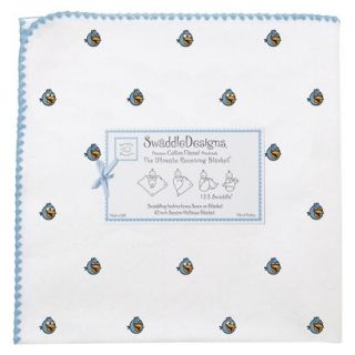 Swaddle Designs Angry Birds Ultimate Receiving Blanket   Blue Bird