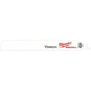 Milwaukee The Torch Sawzall Blades   25 Pack, 9 Inch L, 10T, Model 48 00 8713