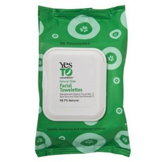 Yes To Cucumbers Face Cleanser Towelettes   30ct.