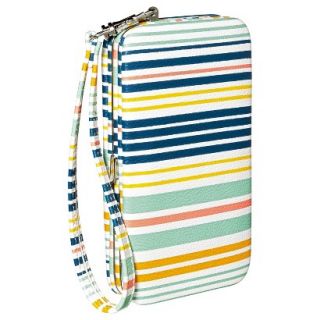 Merona Striped Phone Case Wallet with Removable Wristlet Strap   Multicolor