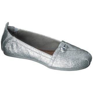 Girls Circo Helaine Loafer   Silver 13