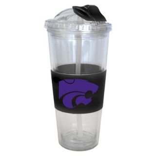 Boelter Brands NCAA 2 Pack Kansas State Wildcats No Spill Double Walled Tumbler