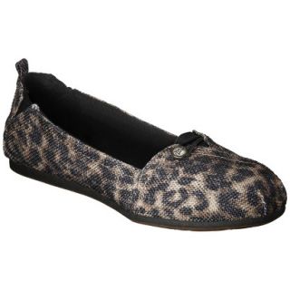 Womens Mad Love Lynn Canvas Loafer   Leopard 9