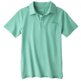 Cherokee Boys Polo Shirt   Green Curacao XS