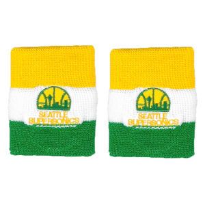 Seattle SuperSonics For Bare Feet NBA Wristbands