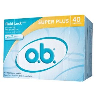 o.b. Original Tampons Super Plus absorbency