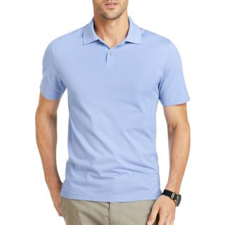 Van Heusen Striped Polo Shirt, Blue, Mens