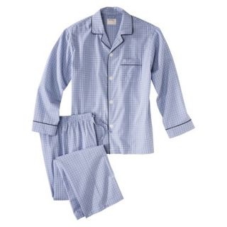 Merona Mens Plaid Pajama Set   XL