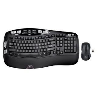 Logitech MK550 Wireless Keyboard and Mouse Set   Black (920 002555)