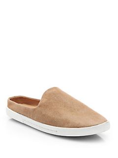 Joie Drea Suede Slip On Sneakers   Dune