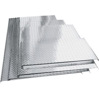 Taylor Wings Deck Cover   Aluminum, 96 Inch L x 34 Inch W