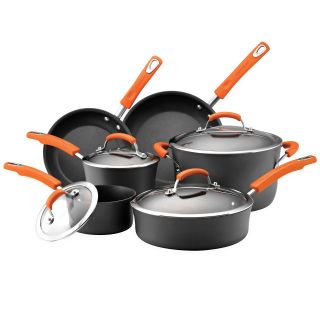 Rachael Ray 10 pc. Hard Anodized Cookware Set
