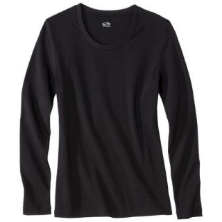 C9 by Champion Womens Long Sleeve Power Workout Tee   Black M