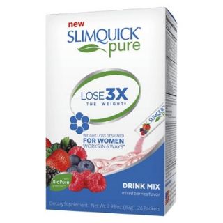 SlimQuick Pure Berry Drink Mix   26 Count