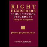 Right Hemisphere Communication Disorder