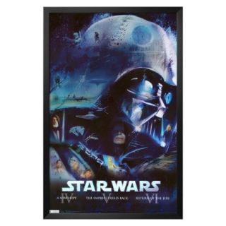 Art   Star Wars Darth Vader Framed Poster