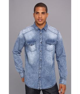 Sovereign Code Stakehouse L/S Woven Mens Clothing (Blue)
