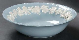 Wedgwood Cream Color On Lavender (Shell Edge) Coupe Cereal Bowl, Fine China Dinn