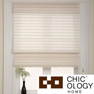 Chicology Serenity Rice Roman Shade (36 In. X 72 In.)