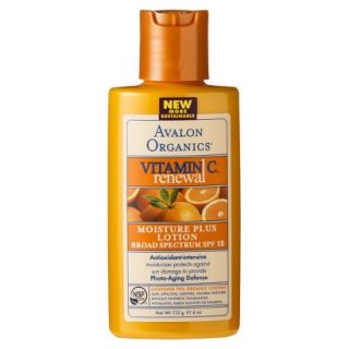 Avalon Vitamin C Moisture Plus Lotion SPF 15  4oz