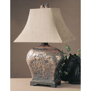 Xander Atlantis Bronze Resin/ Metal Table Lamp