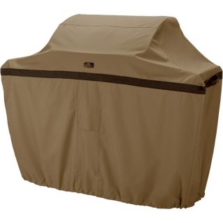 Classic Accessories Cart BBQ Cover   Tan, Fits Medium BBQ Carts up to 58 Inch L