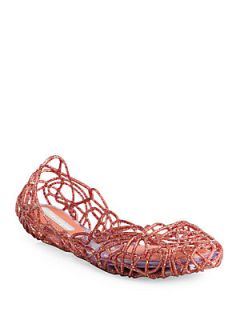 Melissa Sapatilha Campana Ballet Flats   Pink