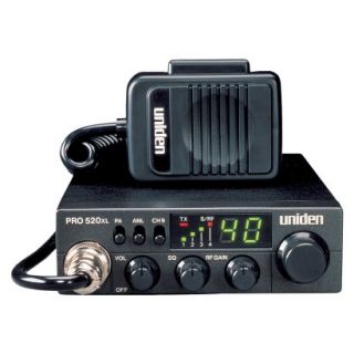 Uniden Compact 40 Channel Mobile CB Radio   Black (PRO520XL)