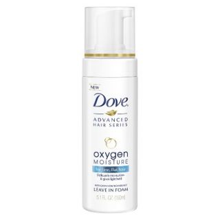 Dove Oxygen Moisture for Fine, Flat Hair Leave In Foam   5.1 fl oz