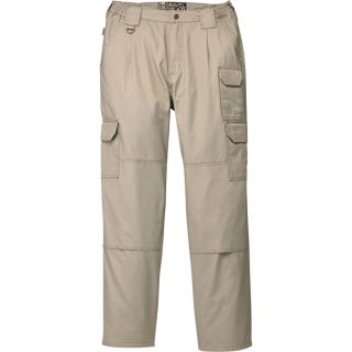 Gravel Gear 7 Pocket Tactical Pant with Teflon   Khaki, 30 Inch Waist x 30 Inch