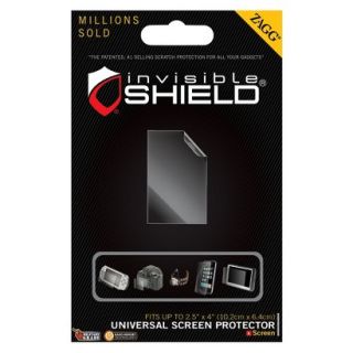 Zagg Invisible Shield Clear Universal Cellphone Screen Protector 7x4.5