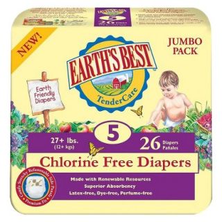 Earths Best Tender Care Diapers   Size 5 (104 Count)