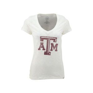 Texas A&M Aggies 47 Brand NCAA Womens V Neck Scrum T Shirt